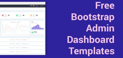 Free Bootstrap Admin and Dashboard Templates