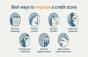 VARIOUS WAYS HOW YOU CAN IMPROVE YOUR CREDIT SCORE